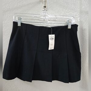 Abercrombie & Fitch Navy Mini Skirt With Short